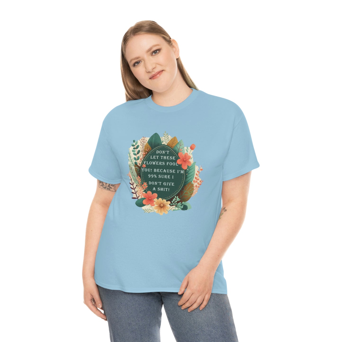 Fun t-shirt Unisex Heavy Cotton Tee