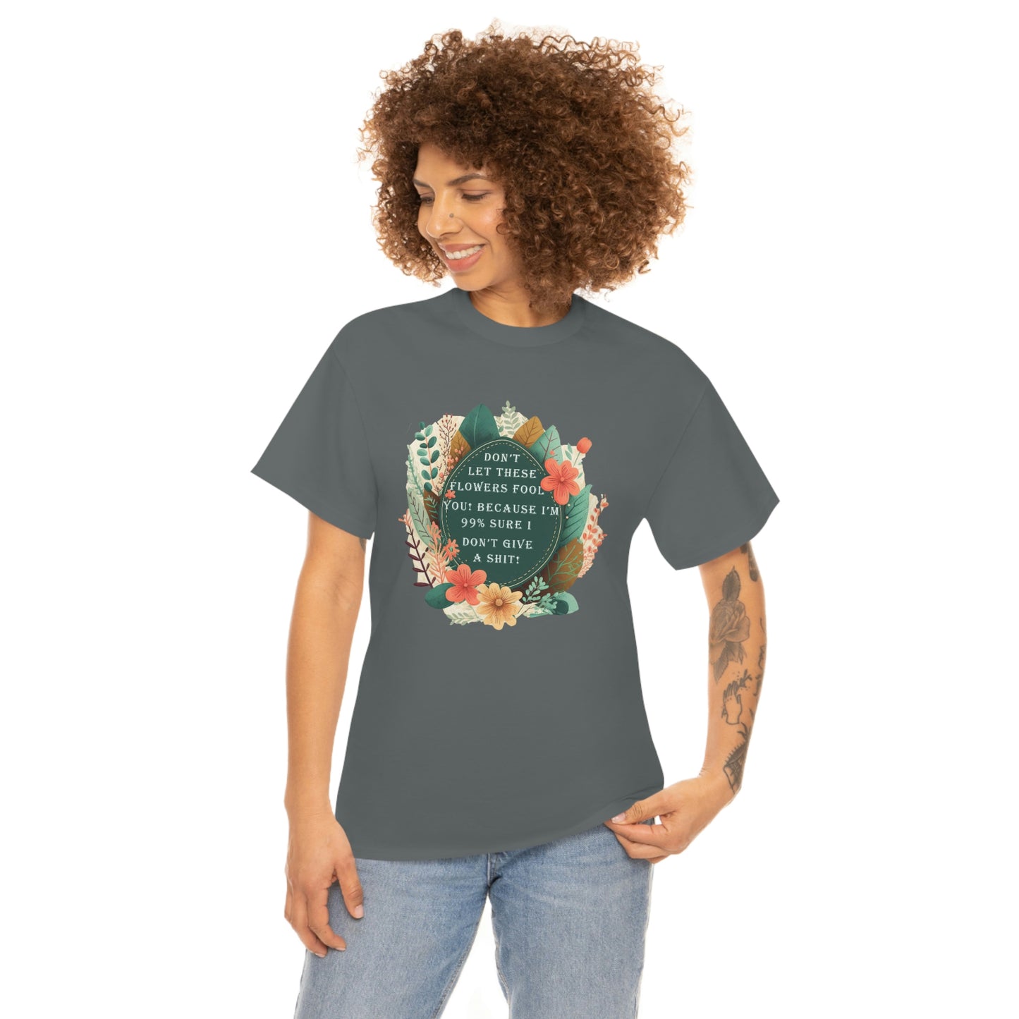 Fun t-shirt Unisex Heavy Cotton Tee