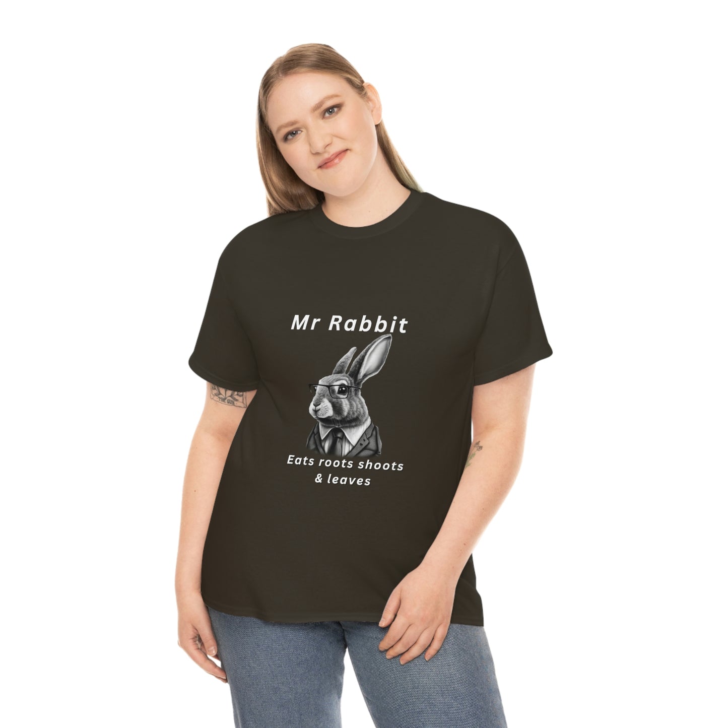 Mr Rabbit Unisex Heavy Cotton Tee