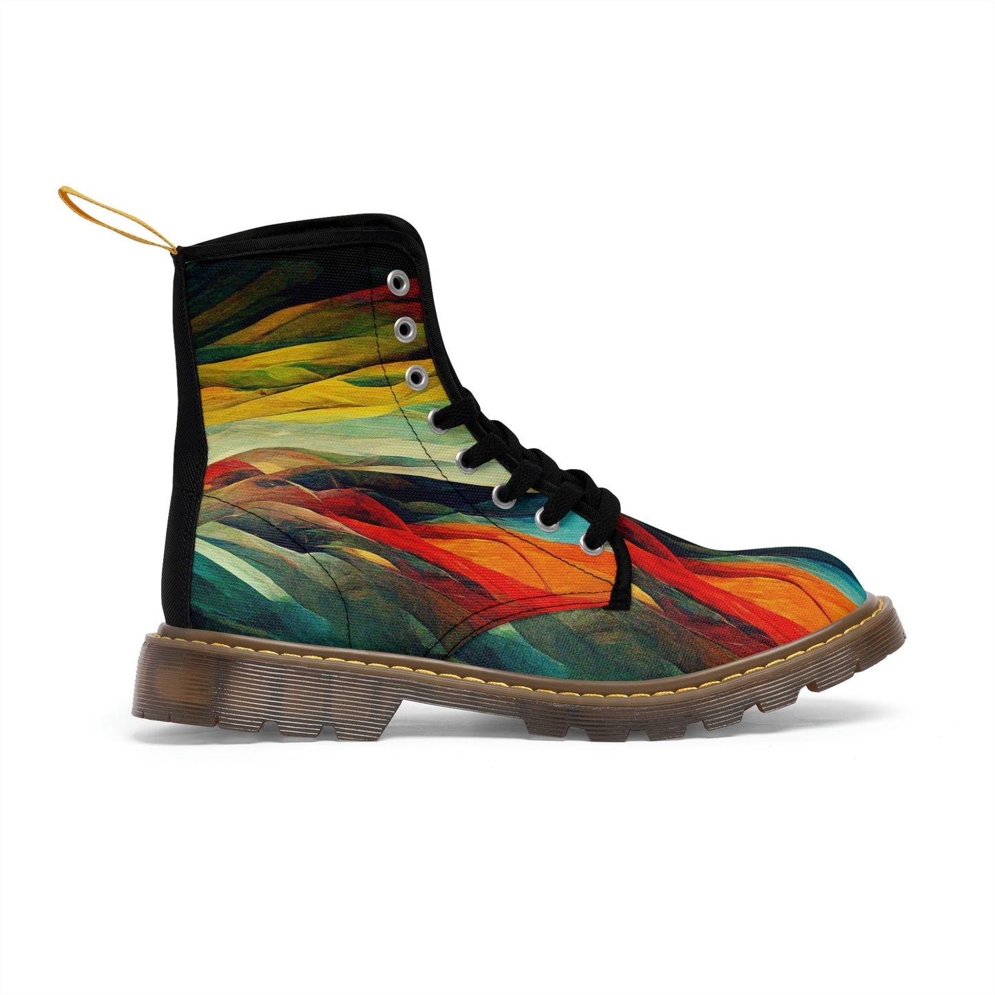 Wind Earth Fire Men's Canvas Boots