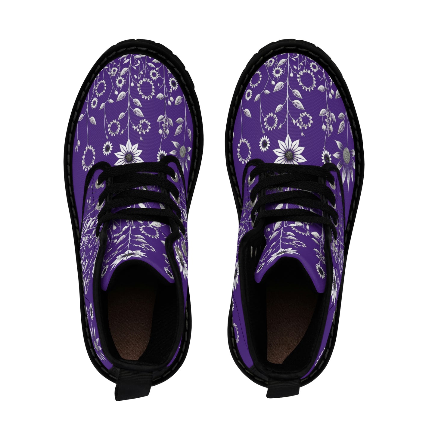 Flower Women's Canvas Boots