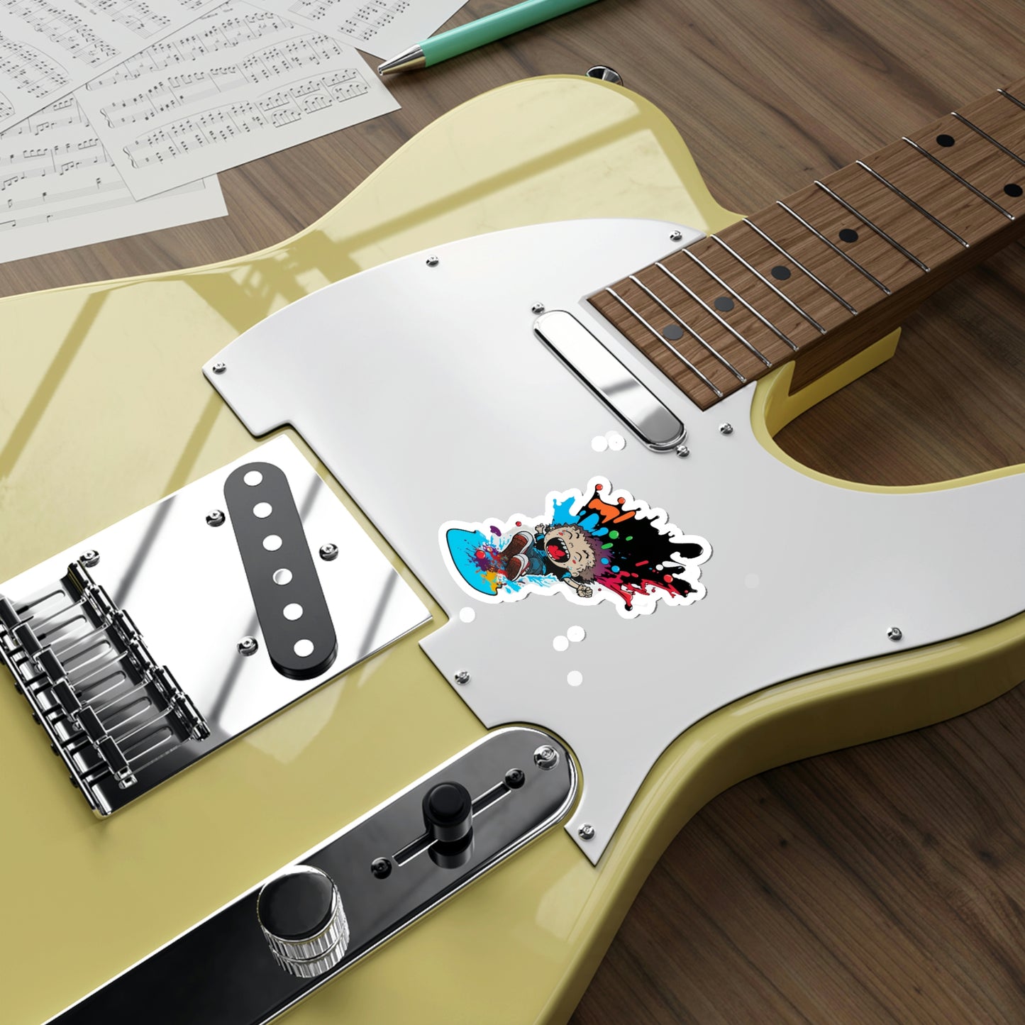 Cartoon Die-Cut Stickers