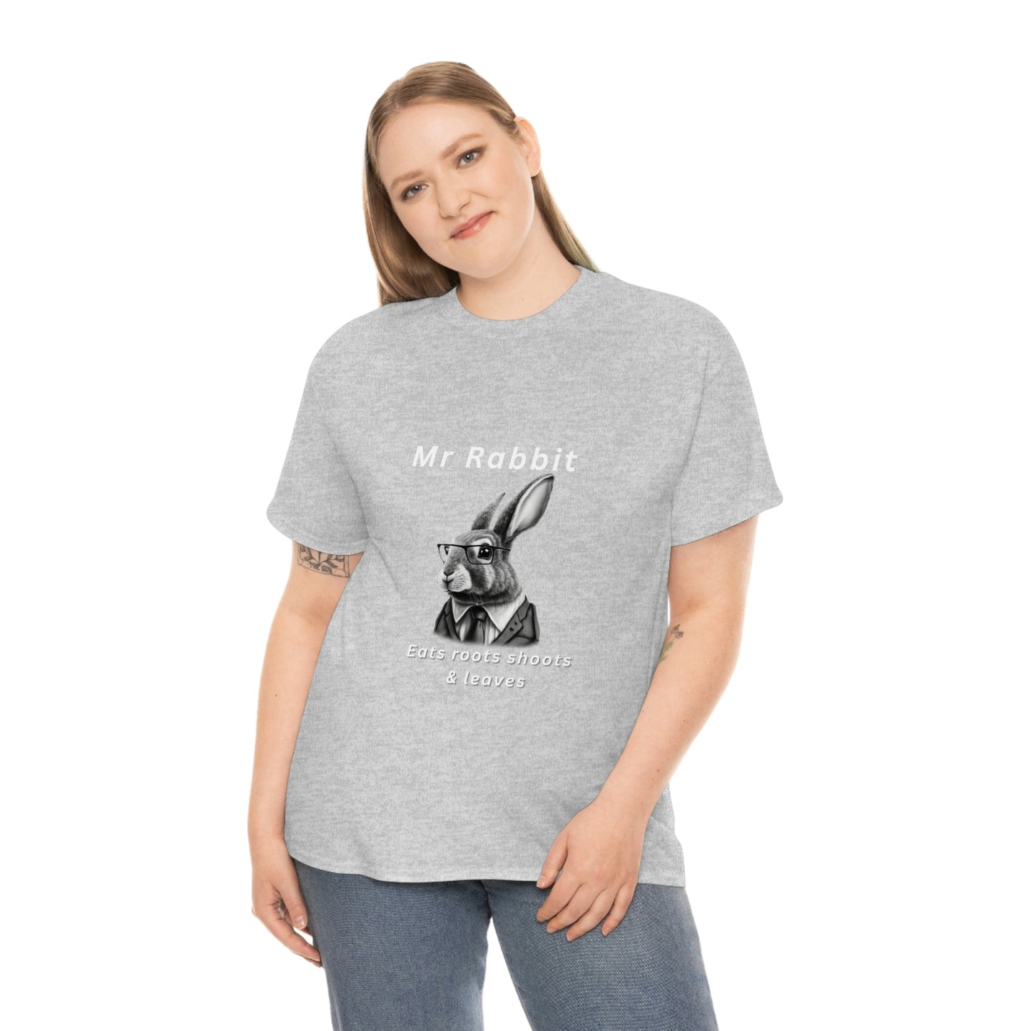 Mr Rabbit Unisex Heavy Cotton Tee