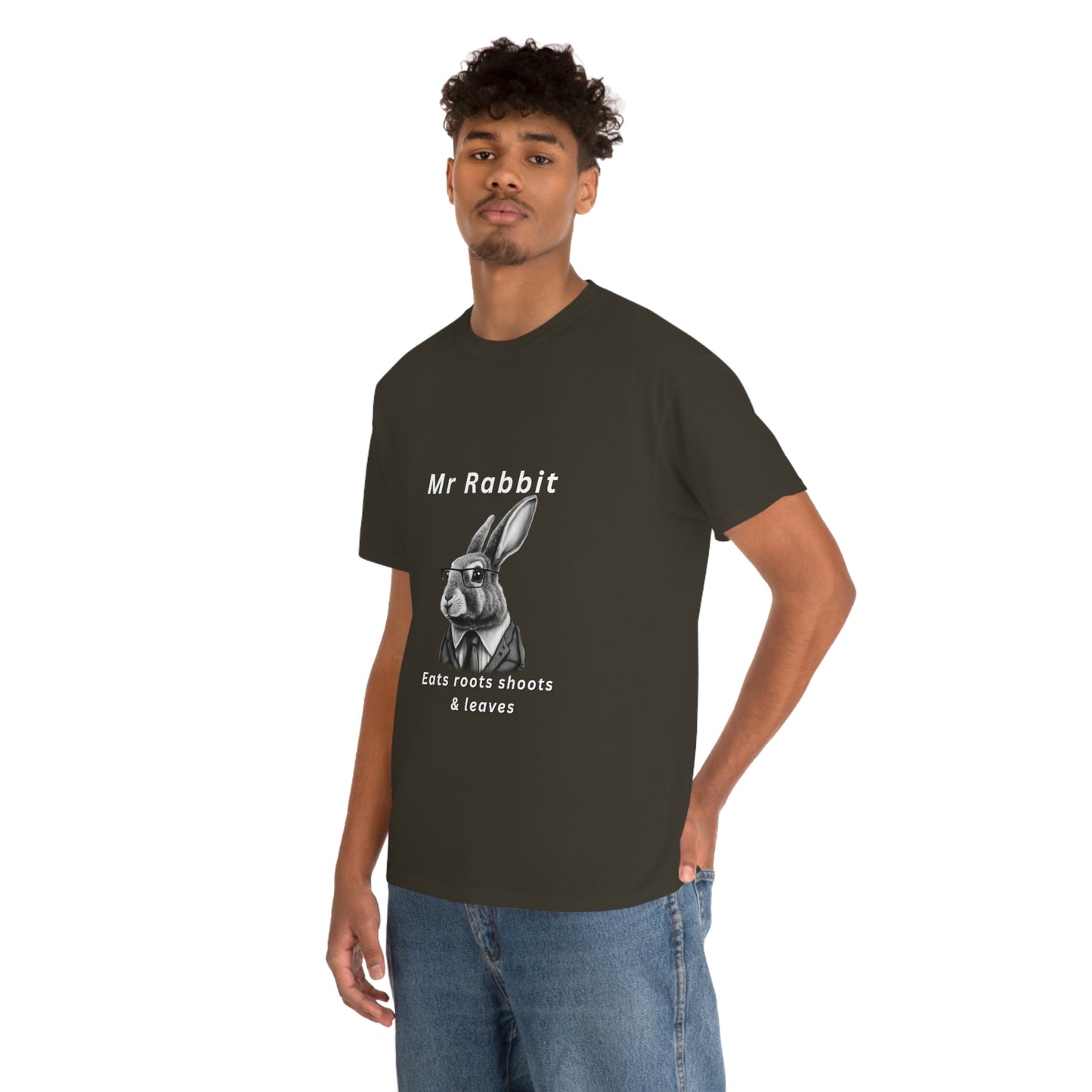 Mr Rabbit Unisex Heavy Cotton Tee