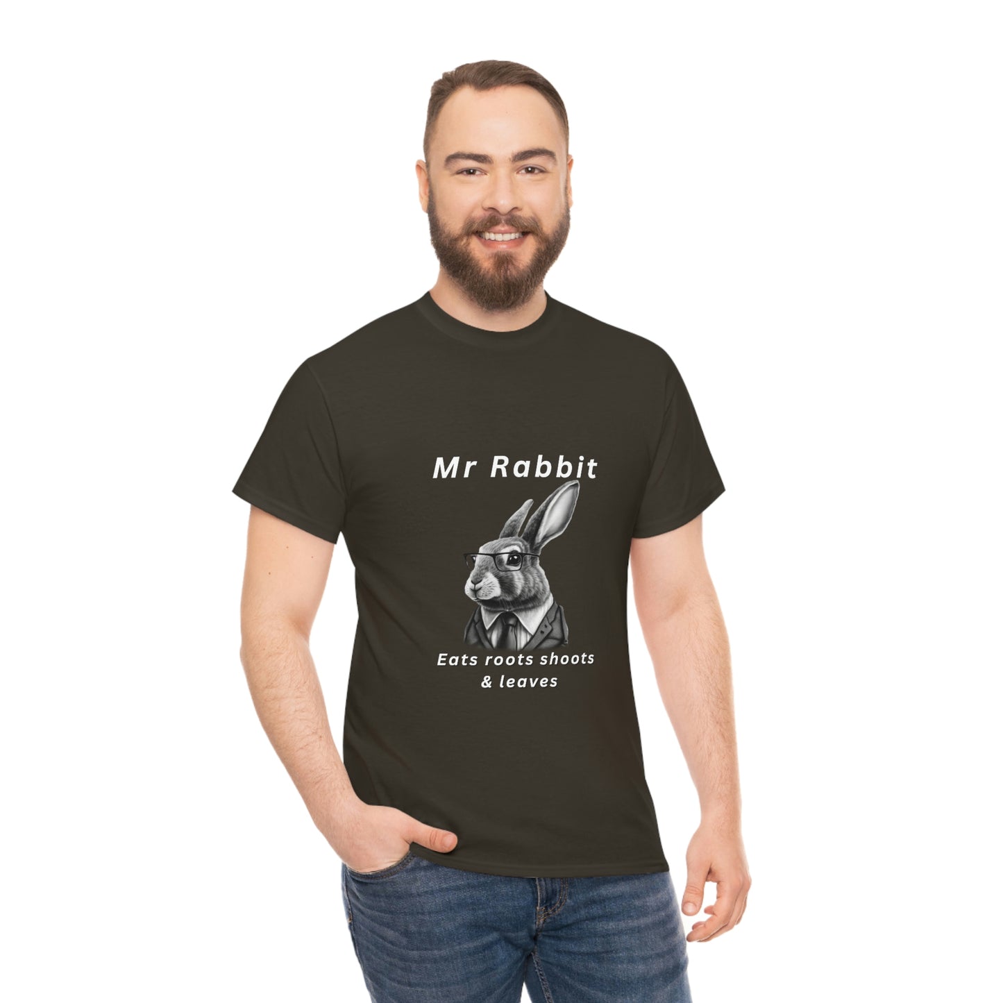 Mr Rabbit Unisex Heavy Cotton Tee