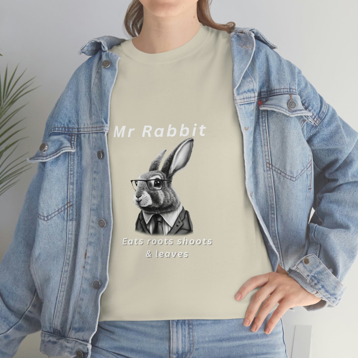 Mr Rabbit Unisex Heavy Cotton Tee