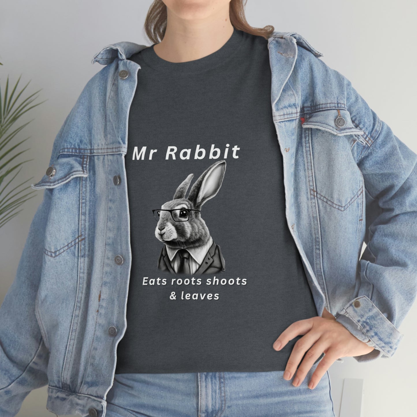 Mr Rabbit Unisex Heavy Cotton Tee