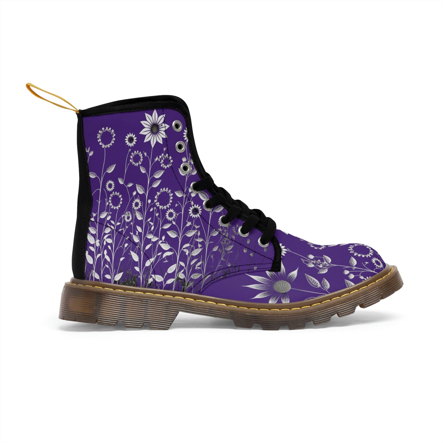 Flower Women's Canvas Boots