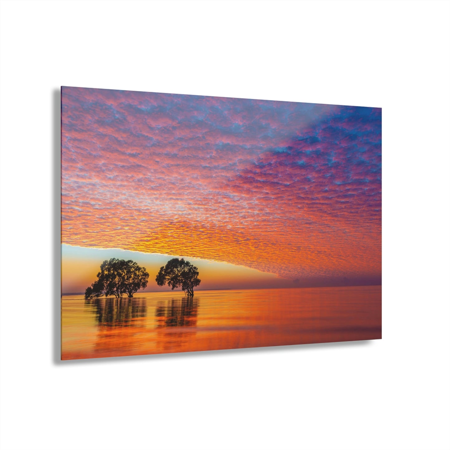 Ocean Sunset Acrylic Prints (French Cleat Hanging)