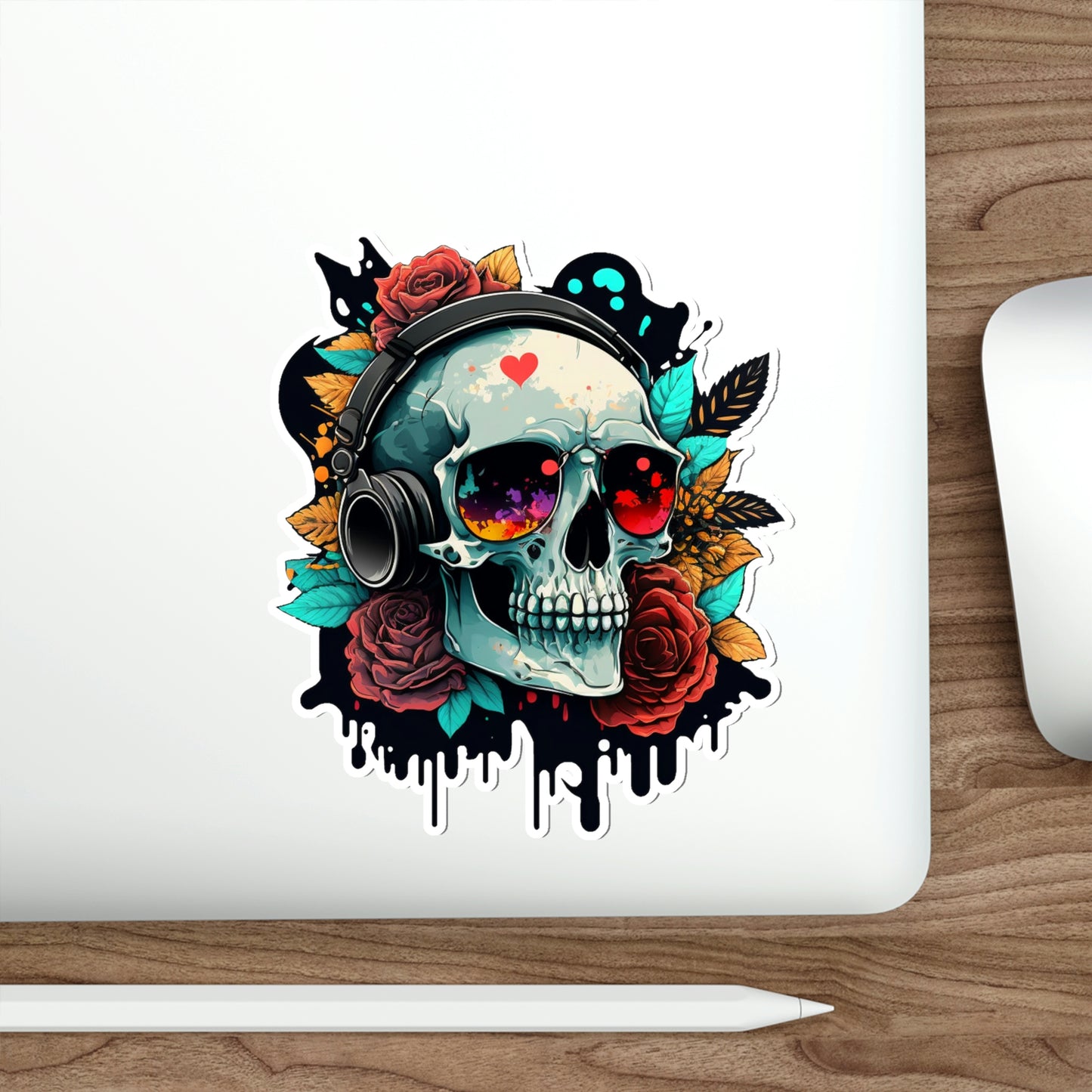 Skull 4 Die-Cut Stickers