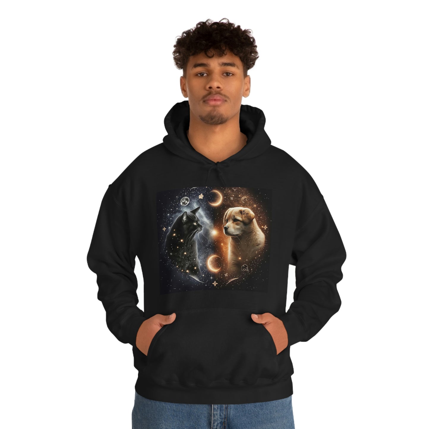 Zodiac Yin & Yen Unisex Heavy Blend™ Hooded Sweatshirt