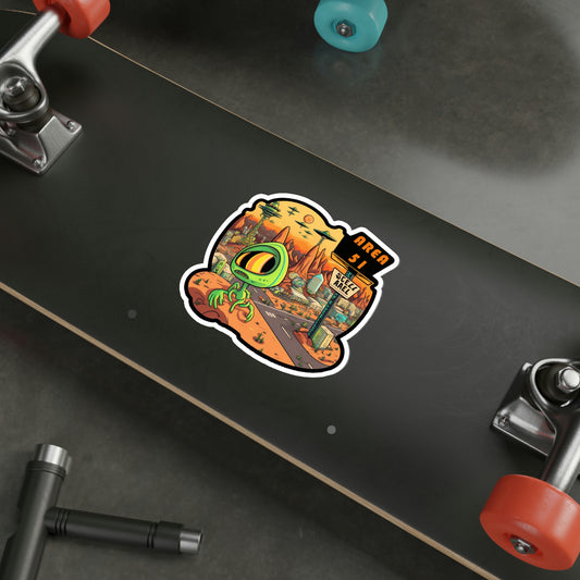 Area 51 Die-Cut Stickers