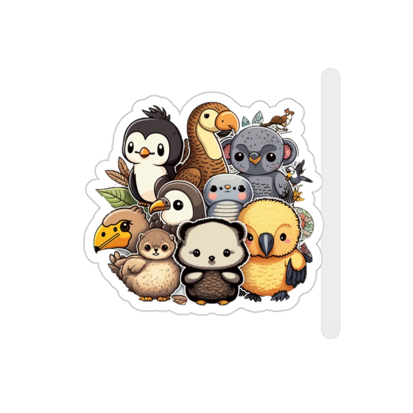 Cute animals 1 Die-Cut Stickers