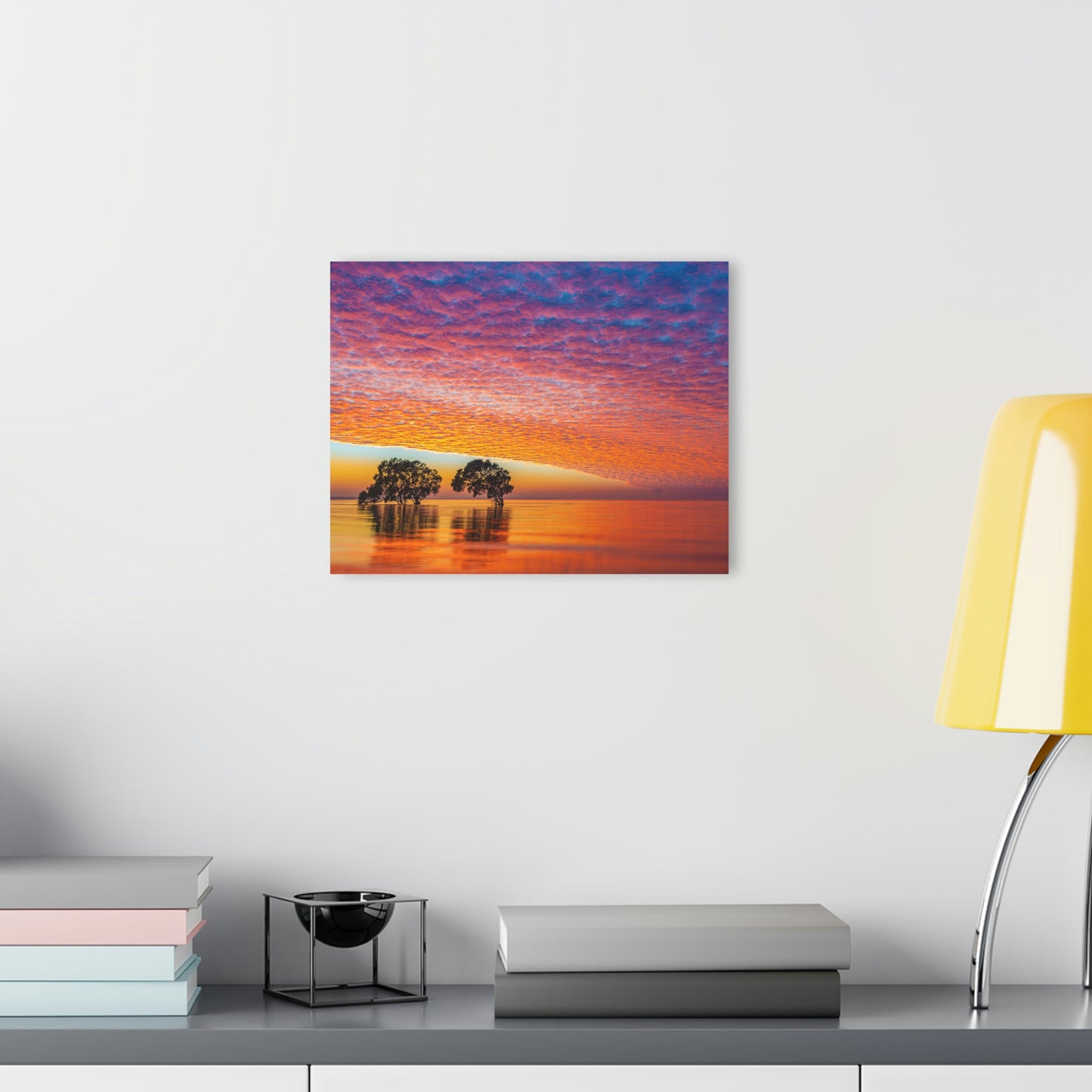 Ocean Sunset Acrylic Prints (French Cleat Hanging)