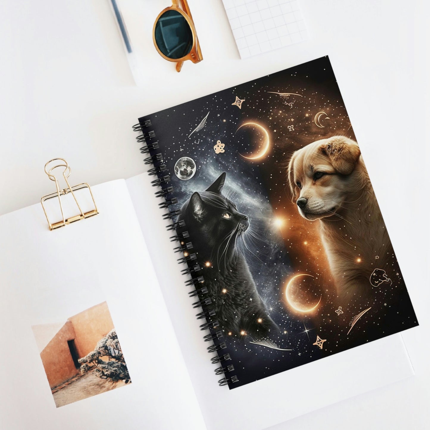 Pet Zodiac Spiral Notebook - Ruled Line