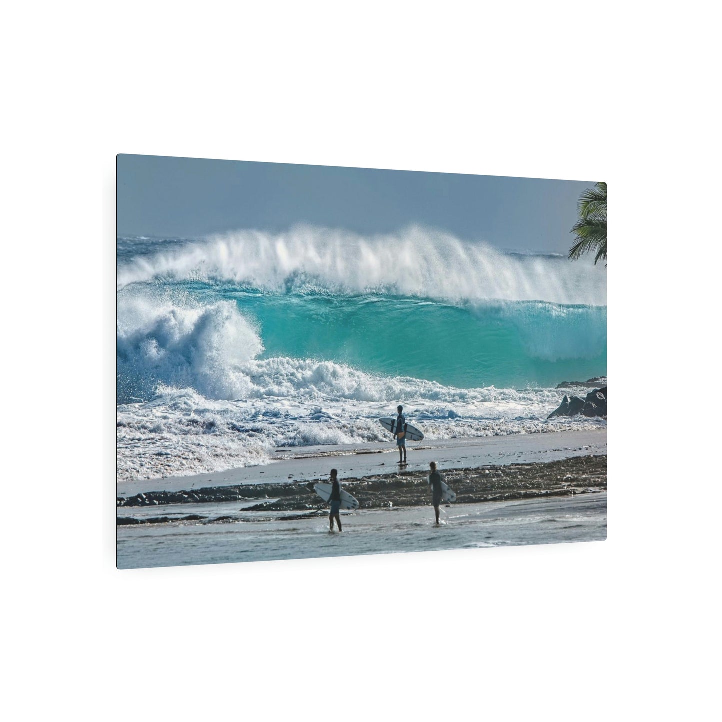 Snapper Rocks going off! Metal Art Sign