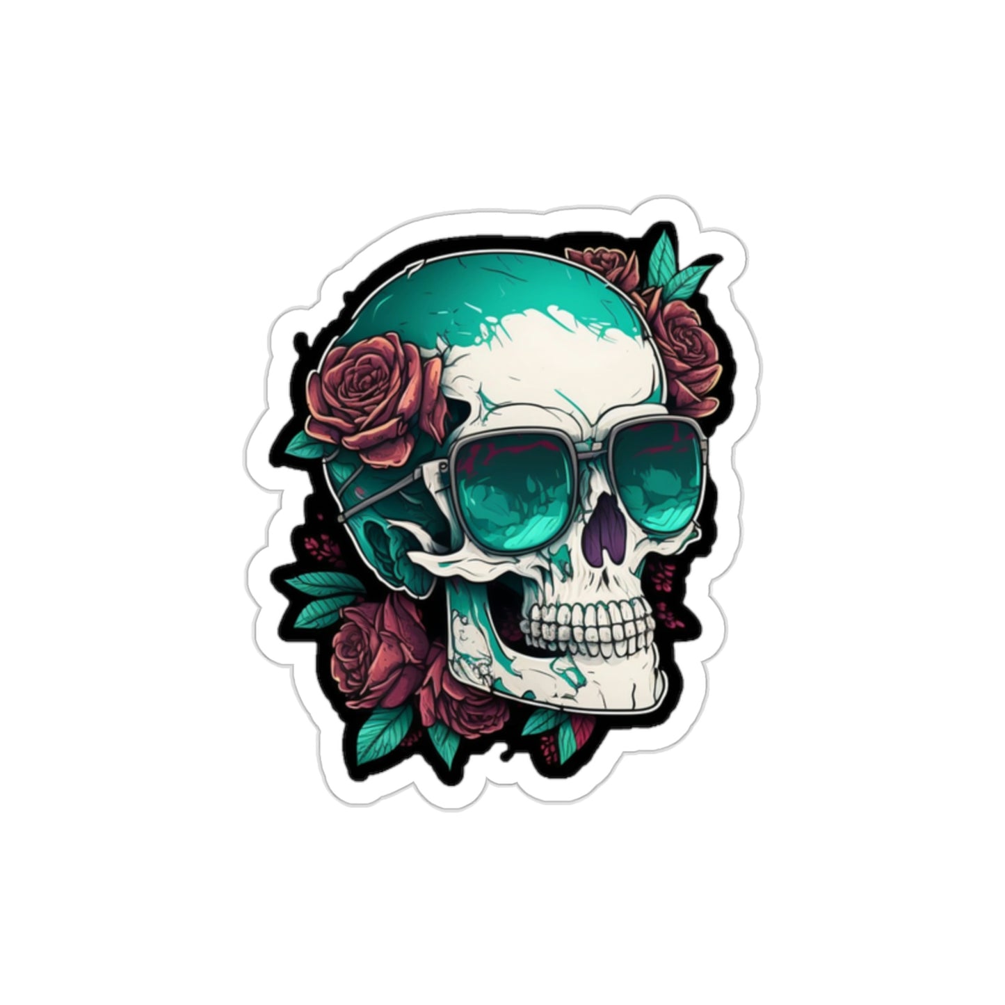 Skull 3 Die-Cut Stickers