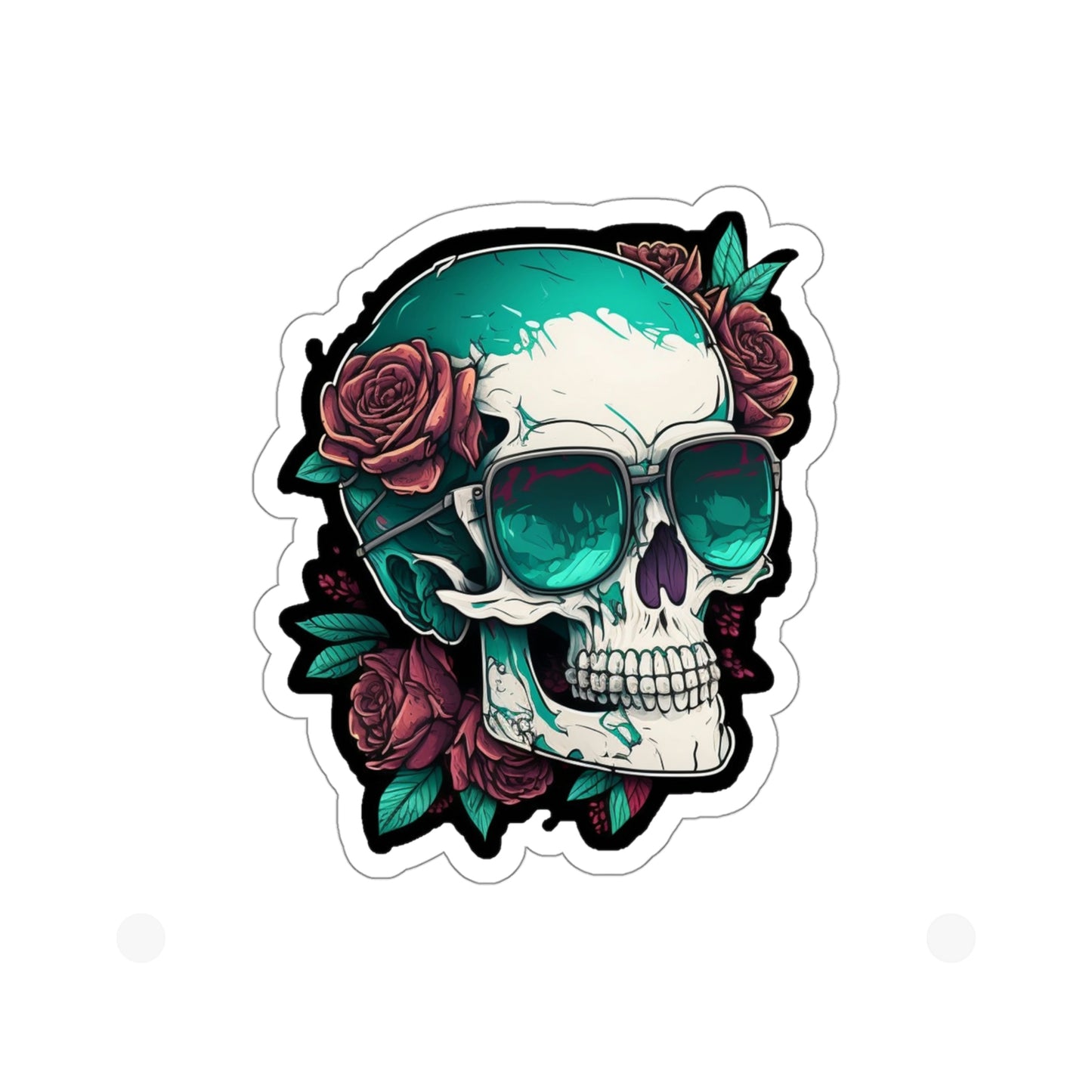 Skull 3 Die-Cut Stickers