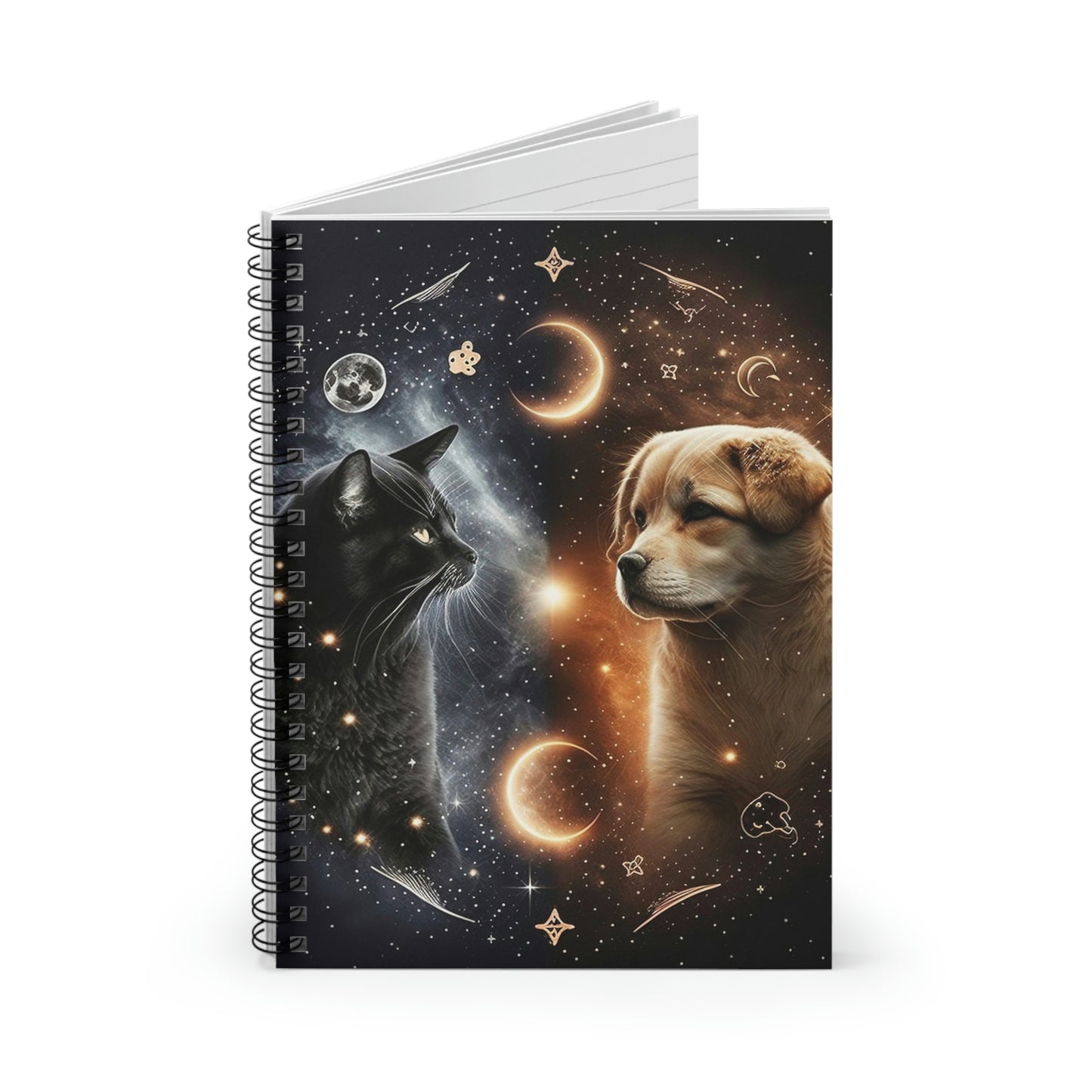 Pet Zodiac Spiral Notebook - Ruled Line