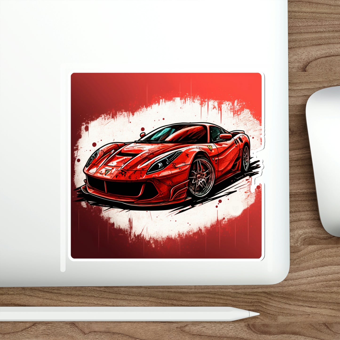 Ferrari Die-Cut Stickers