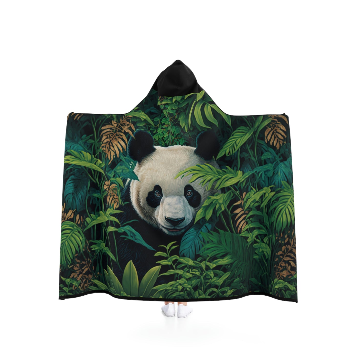 Original Panda Hooded Blanket