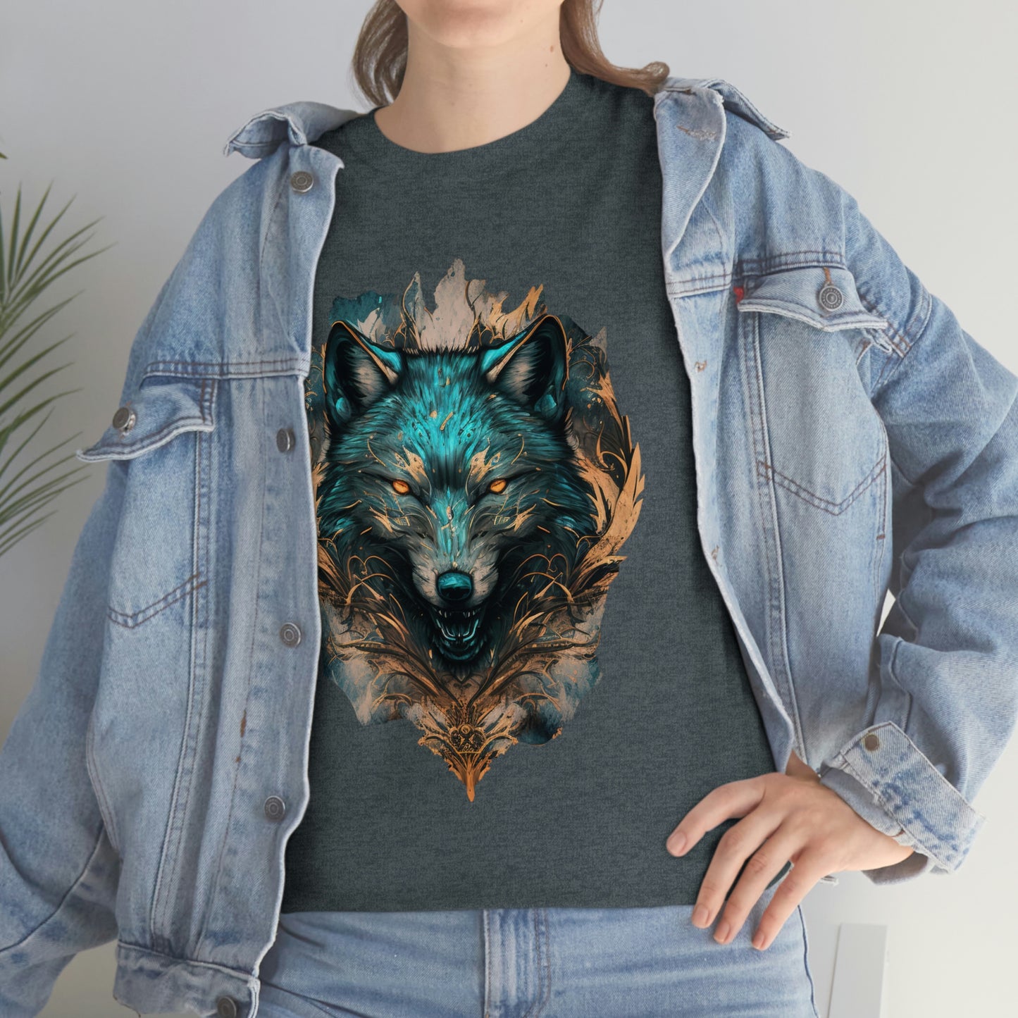 Wolf Unisex Heavy Cotton Tee