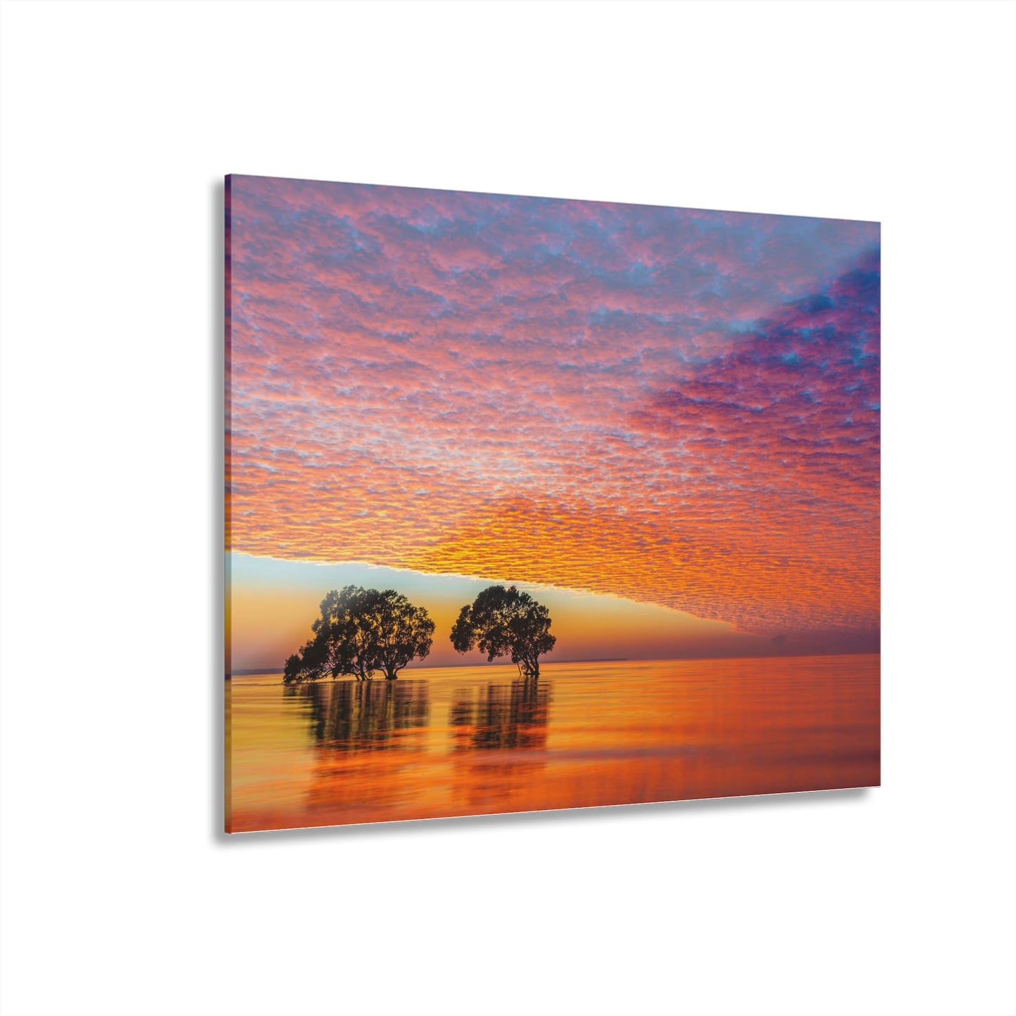 Ocean Sunset Acrylic Prints (French Cleat Hanging)