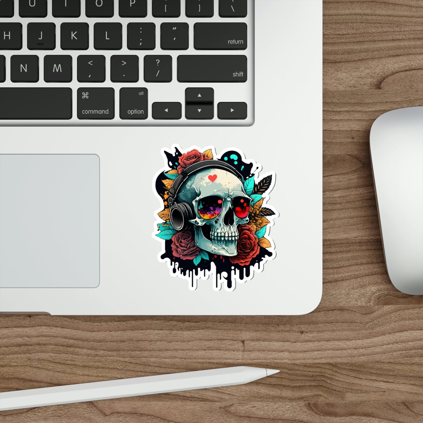 Skull 4 Die-Cut Stickers