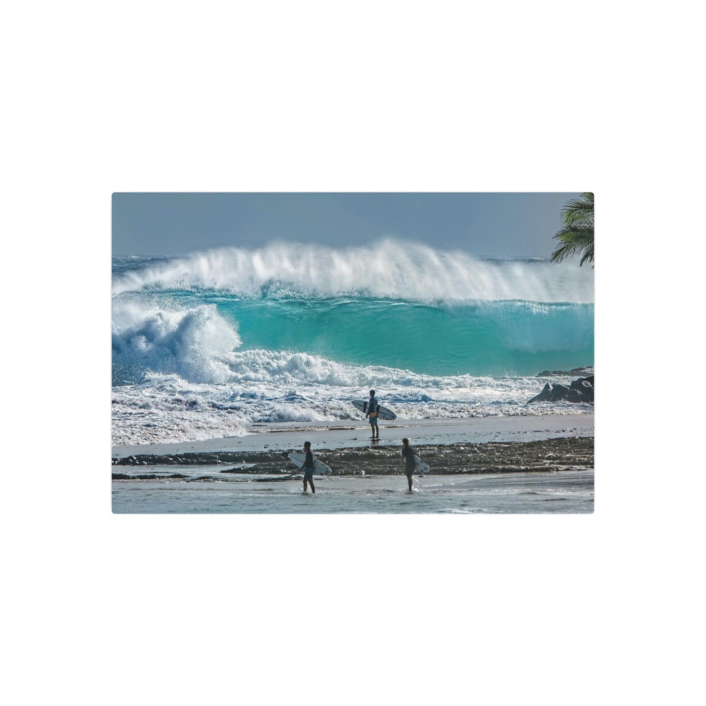 Snapper Rocks going off! Metal Art Sign