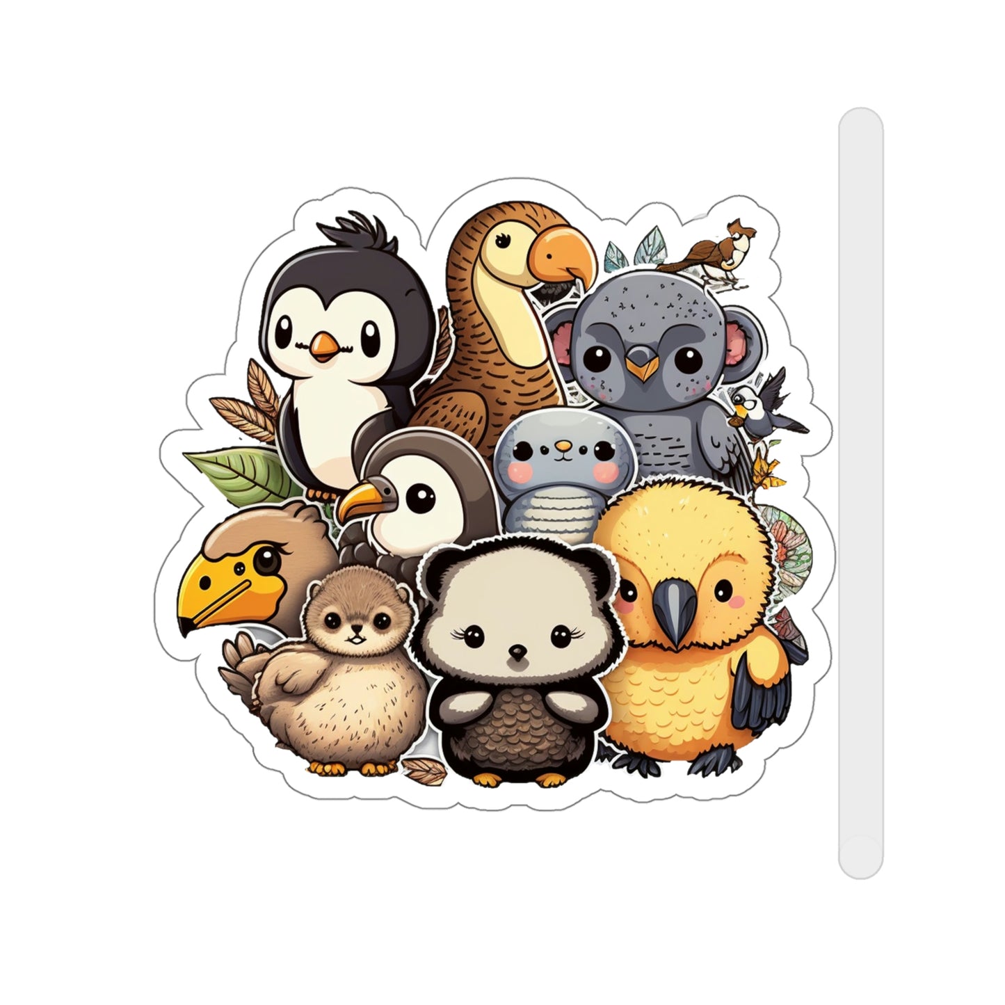 Cute animals 1 Die-Cut Stickers