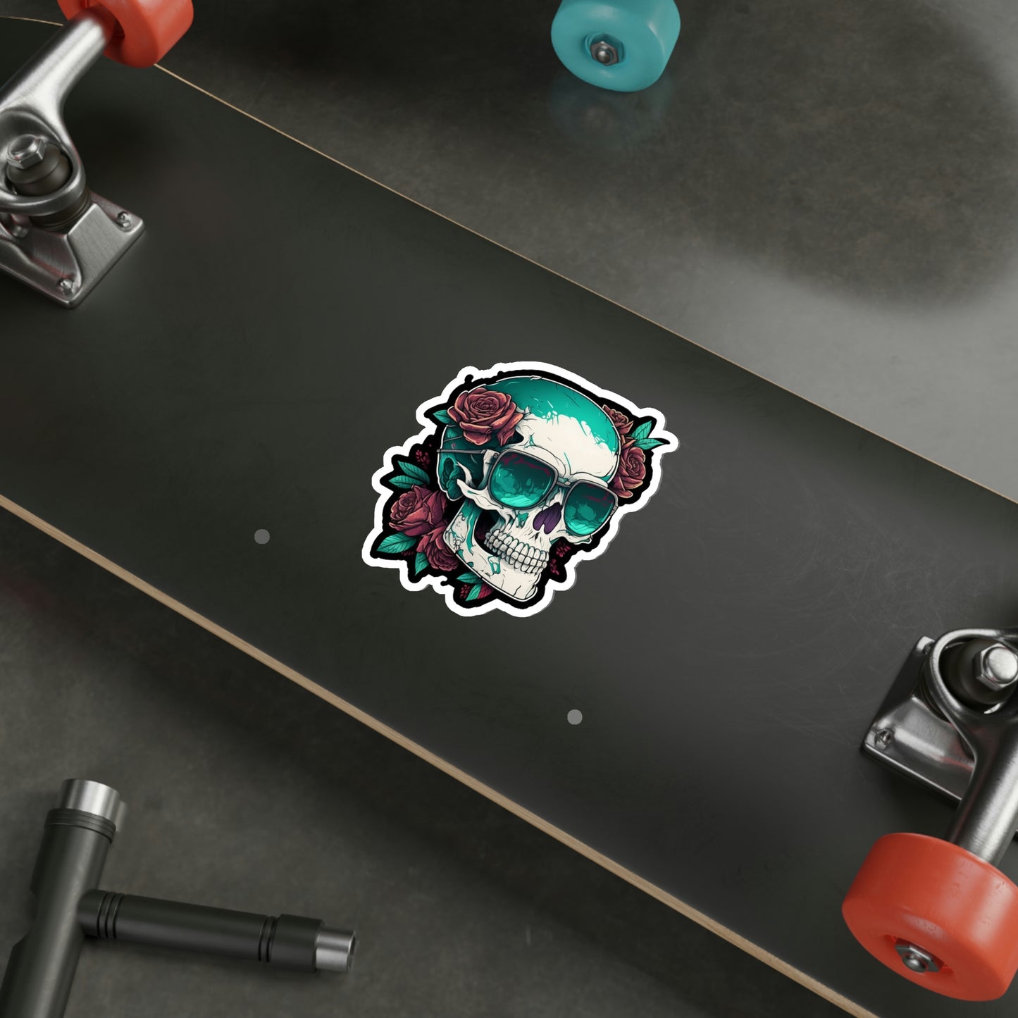 Skull 3 Die-Cut Stickers