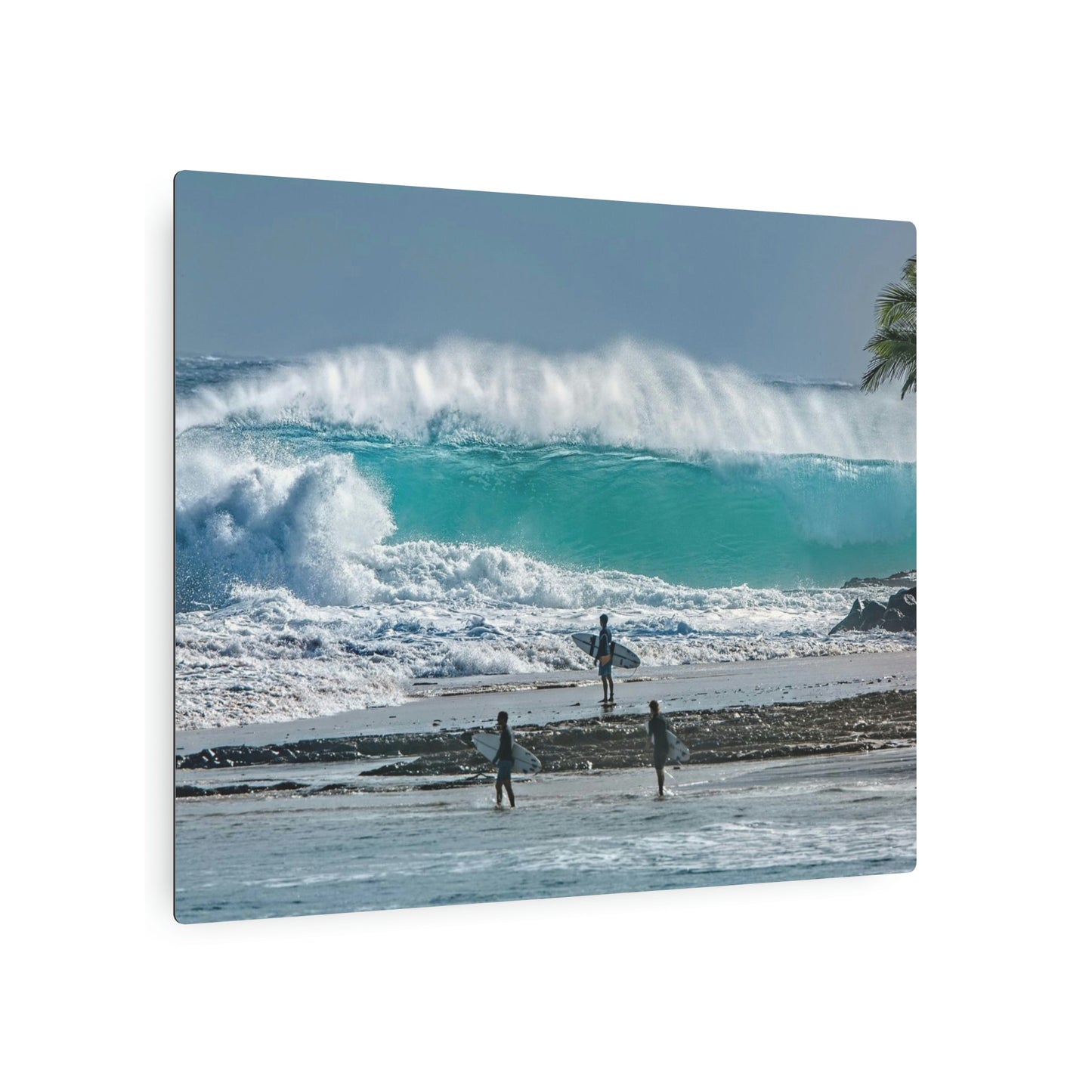 Snapper Rocks going off! Metal Art Sign