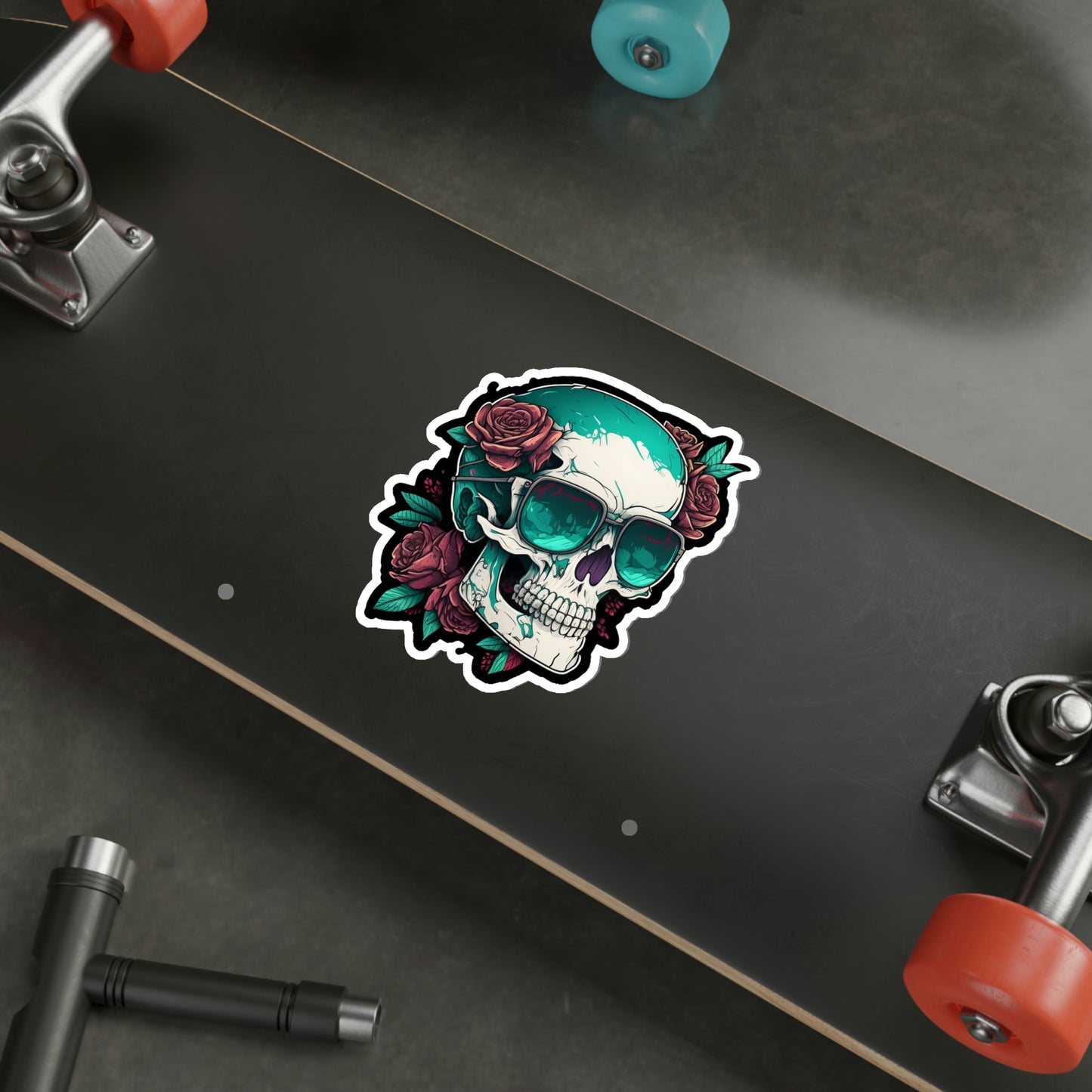 Skull 3 Die-Cut Stickers