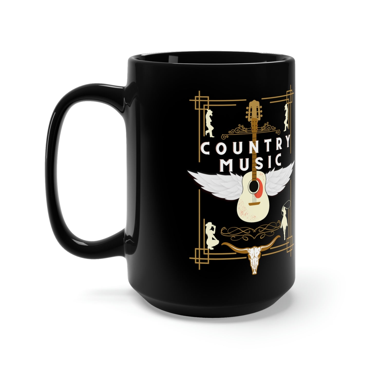 Black Mug 15oz