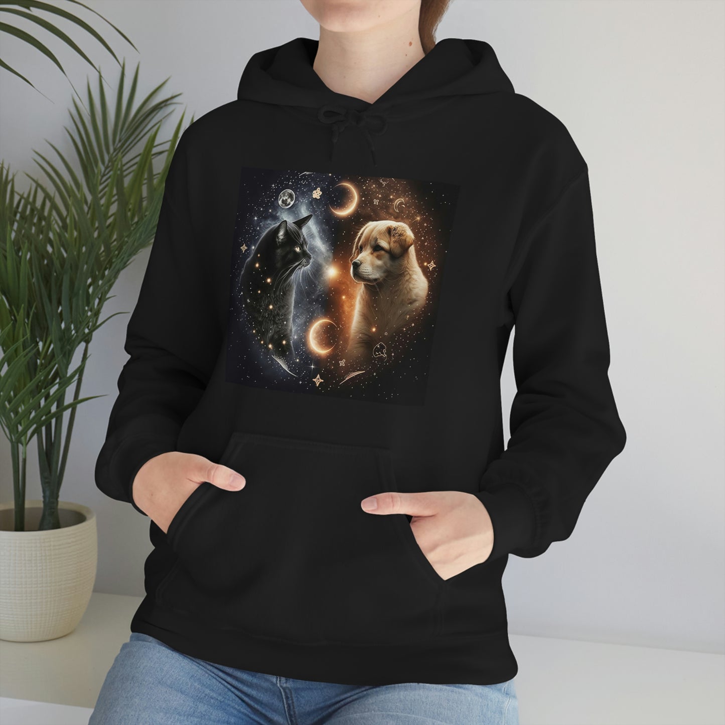 Zodiac Yin & Yen Unisex Heavy Blend™ Hooded Sweatshirt