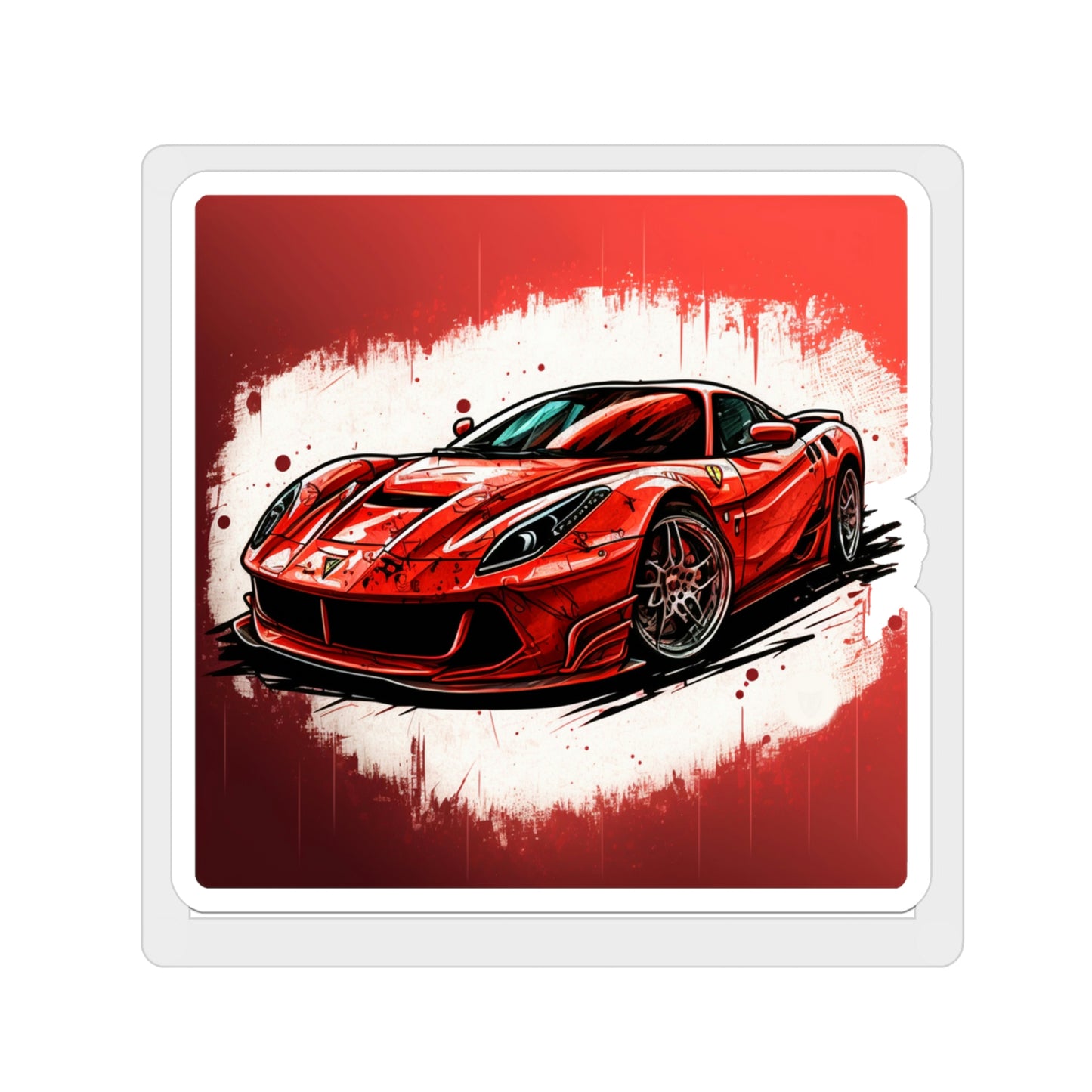 Ferrari Die-Cut Stickers