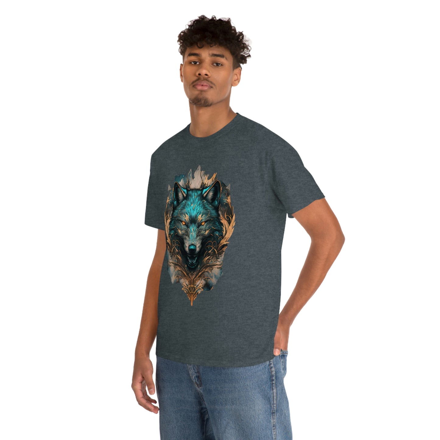 Wolf Unisex Heavy Cotton Tee