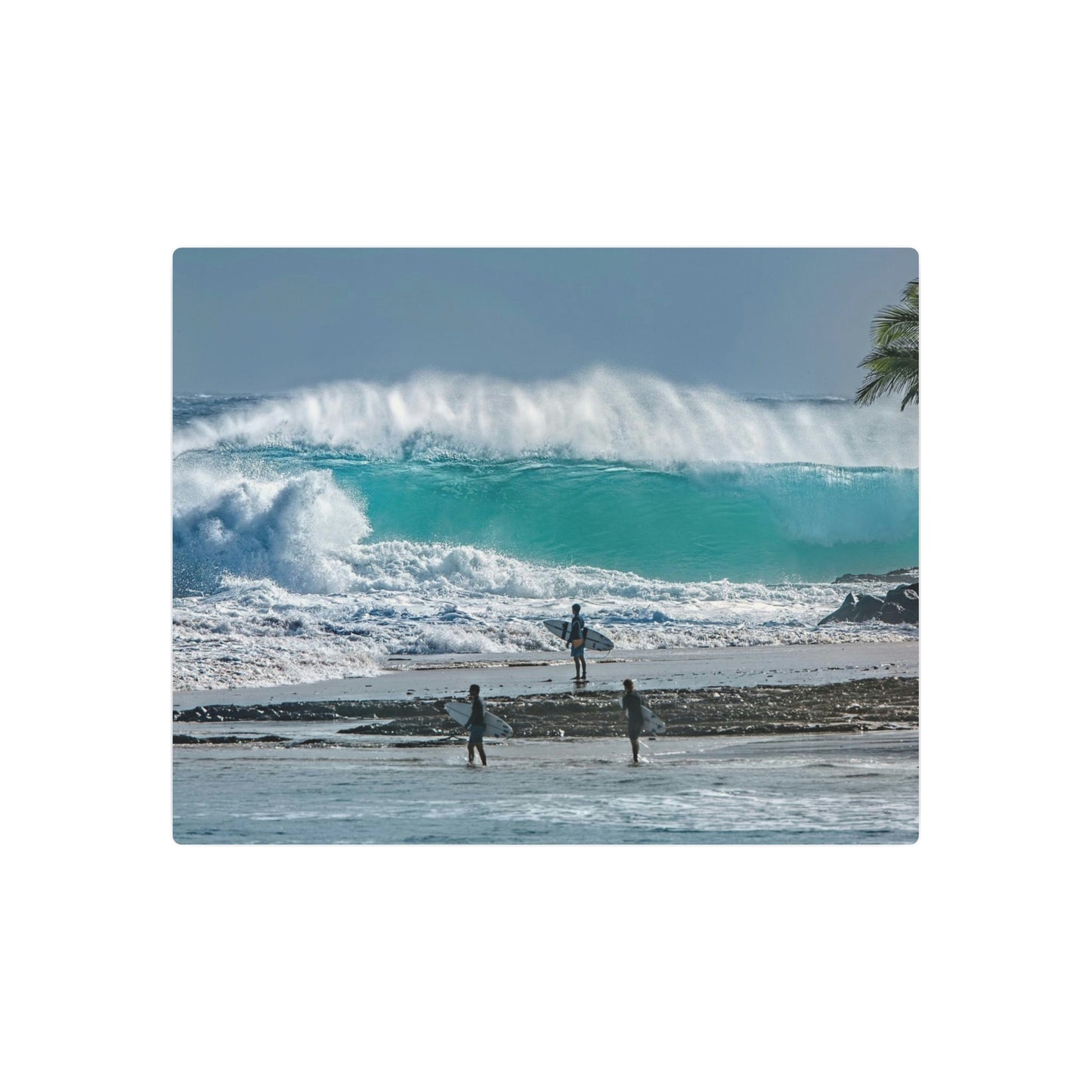 Snapper Rocks going off! Metal Art Sign