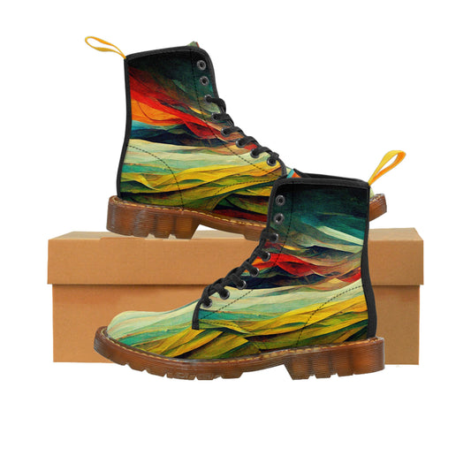 Wind Earth Fire Men's Canvas Boots