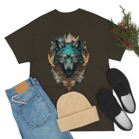 Wolf Unisex Heavy Cotton Tee