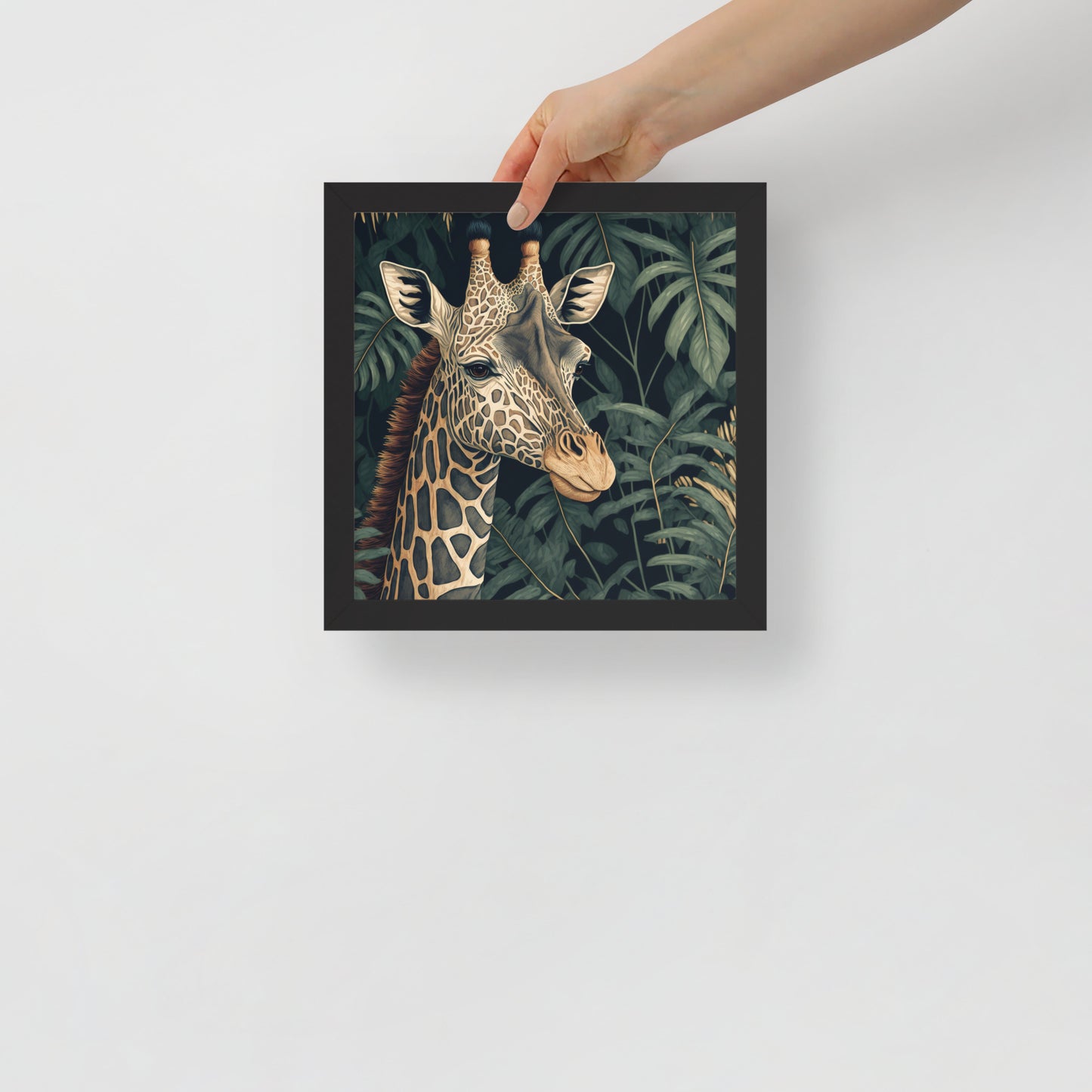 Giraffe Framed poster