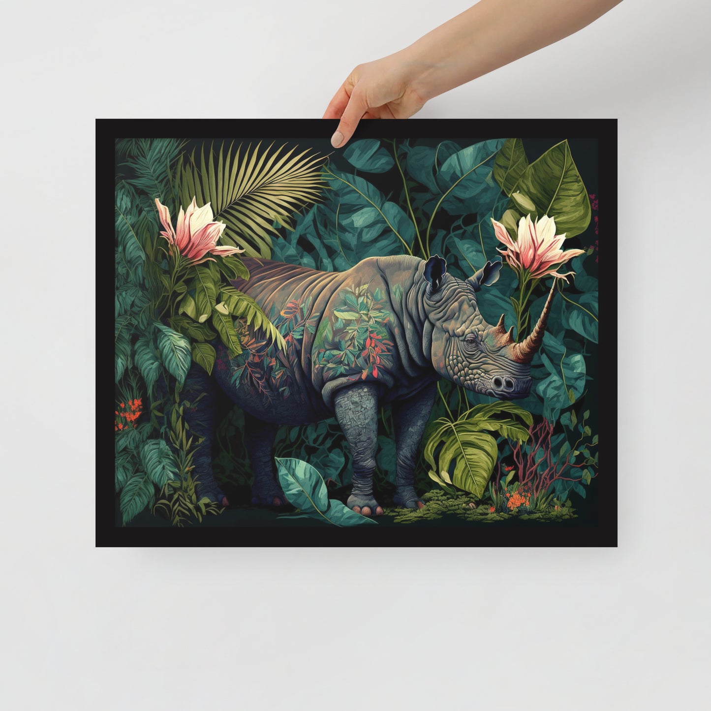 Rino Framed Poster