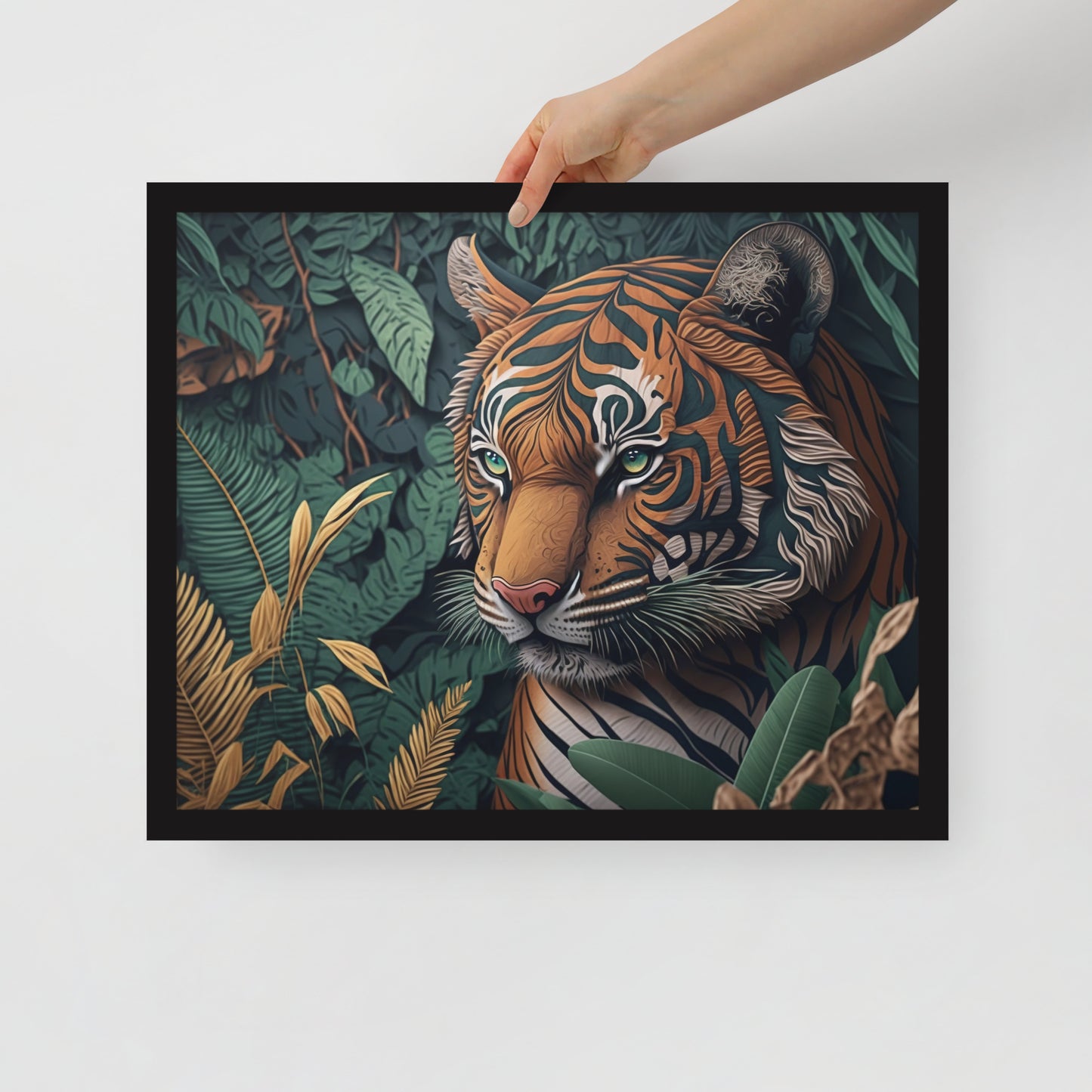 Tiger Framed poster