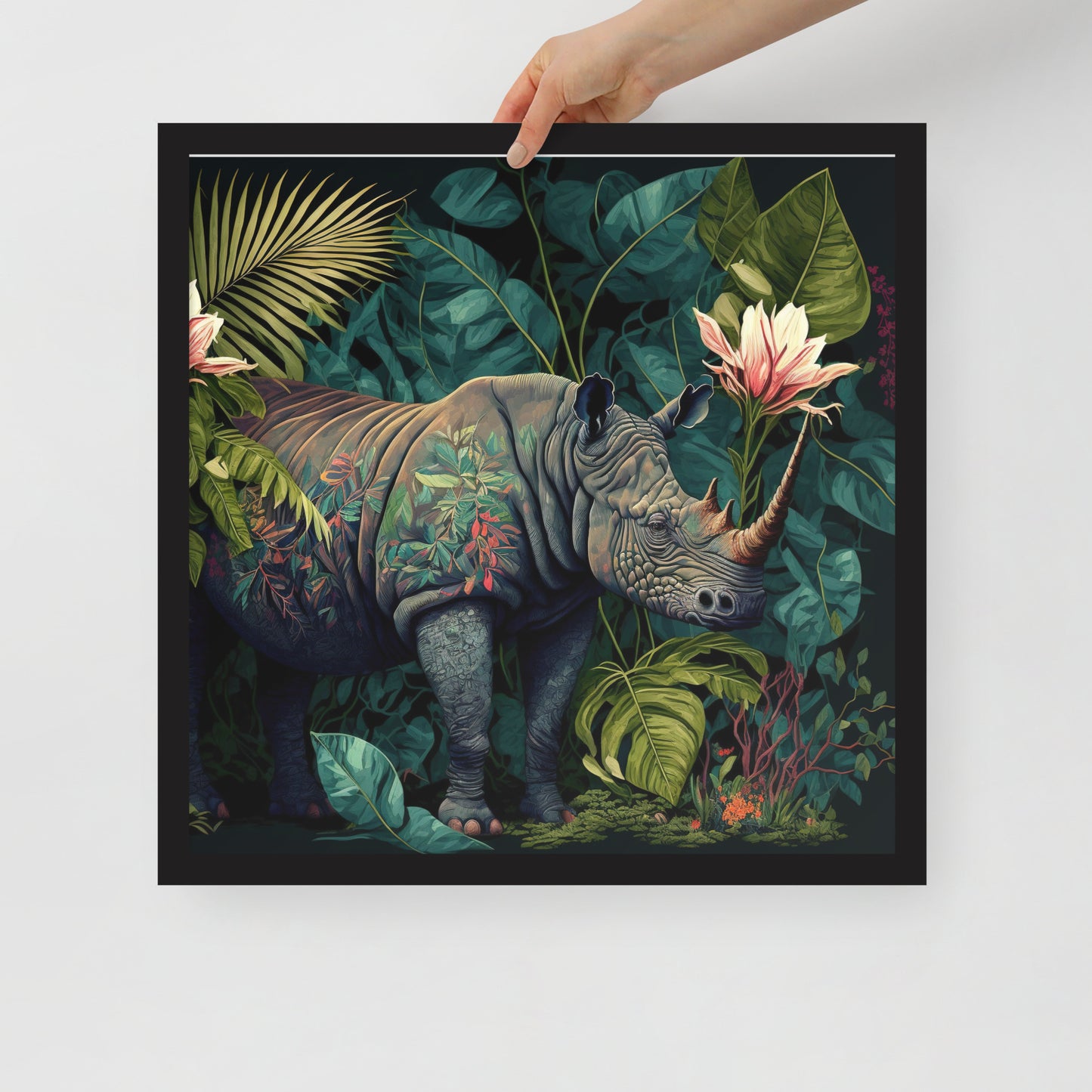 Rino Framed Poster