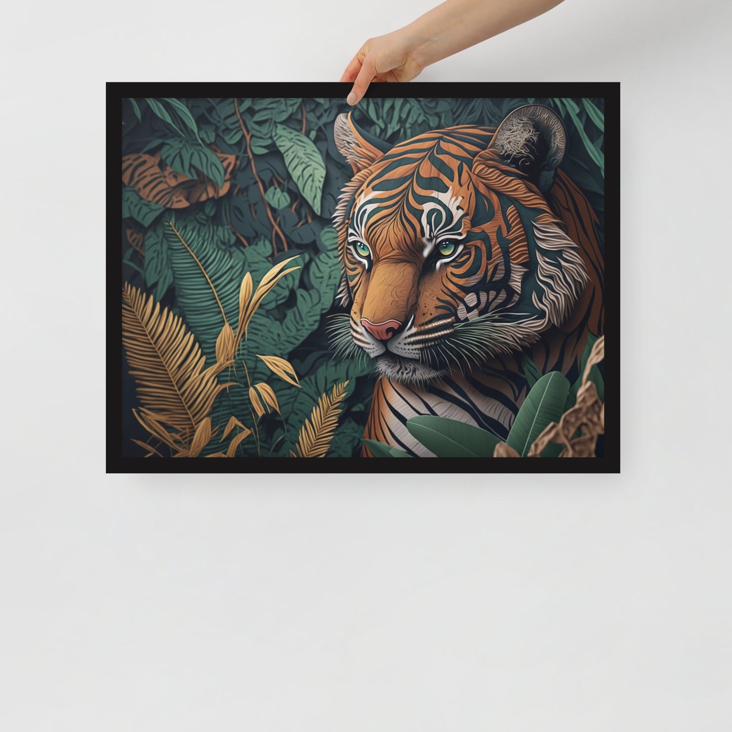 Tiger Framed poster