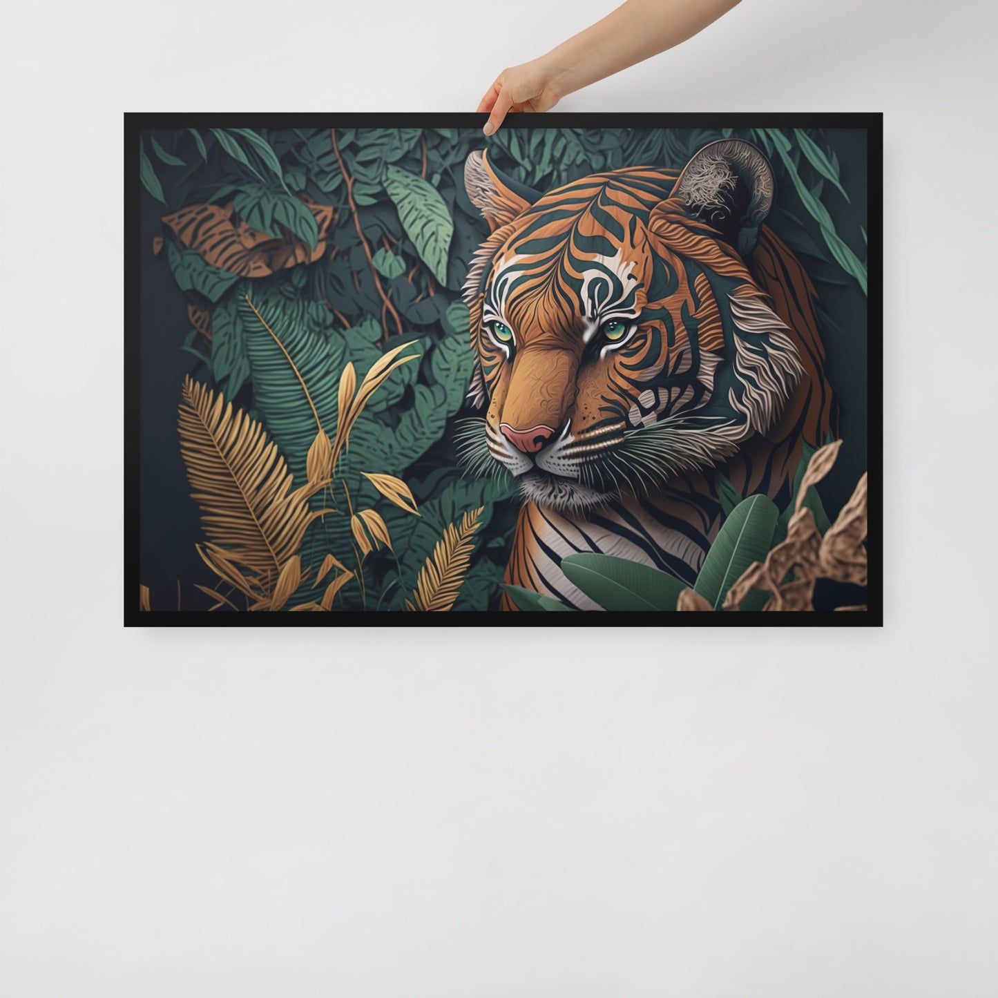 Tiger Framed poster