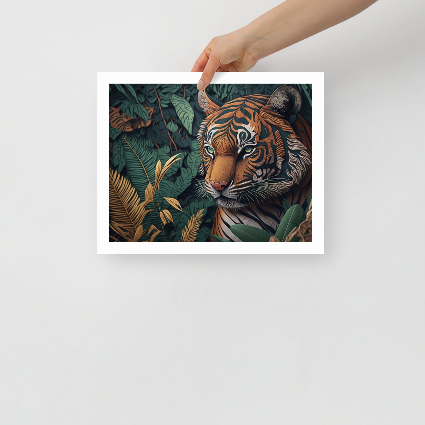 Tiger Framed poster