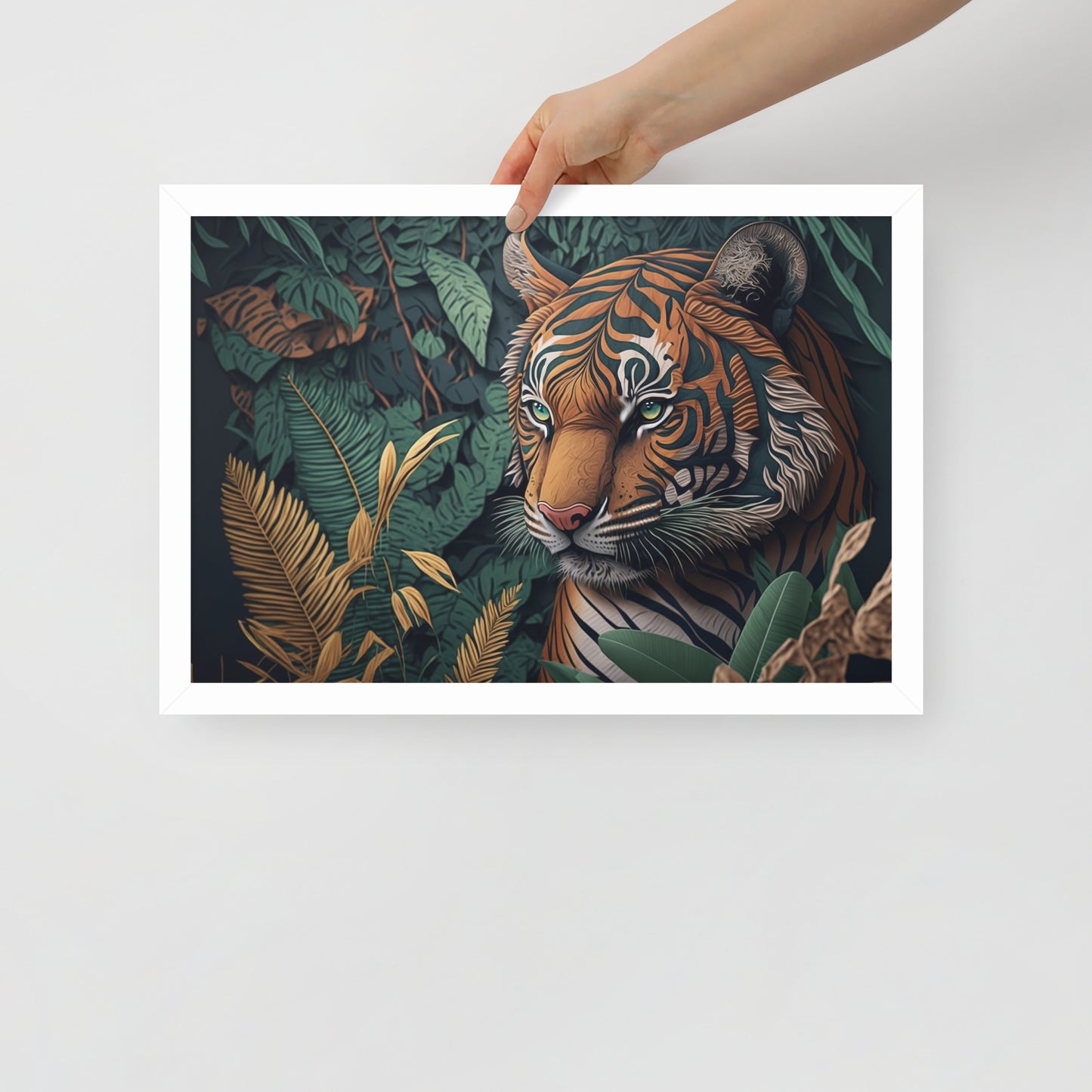 Tiger Framed poster