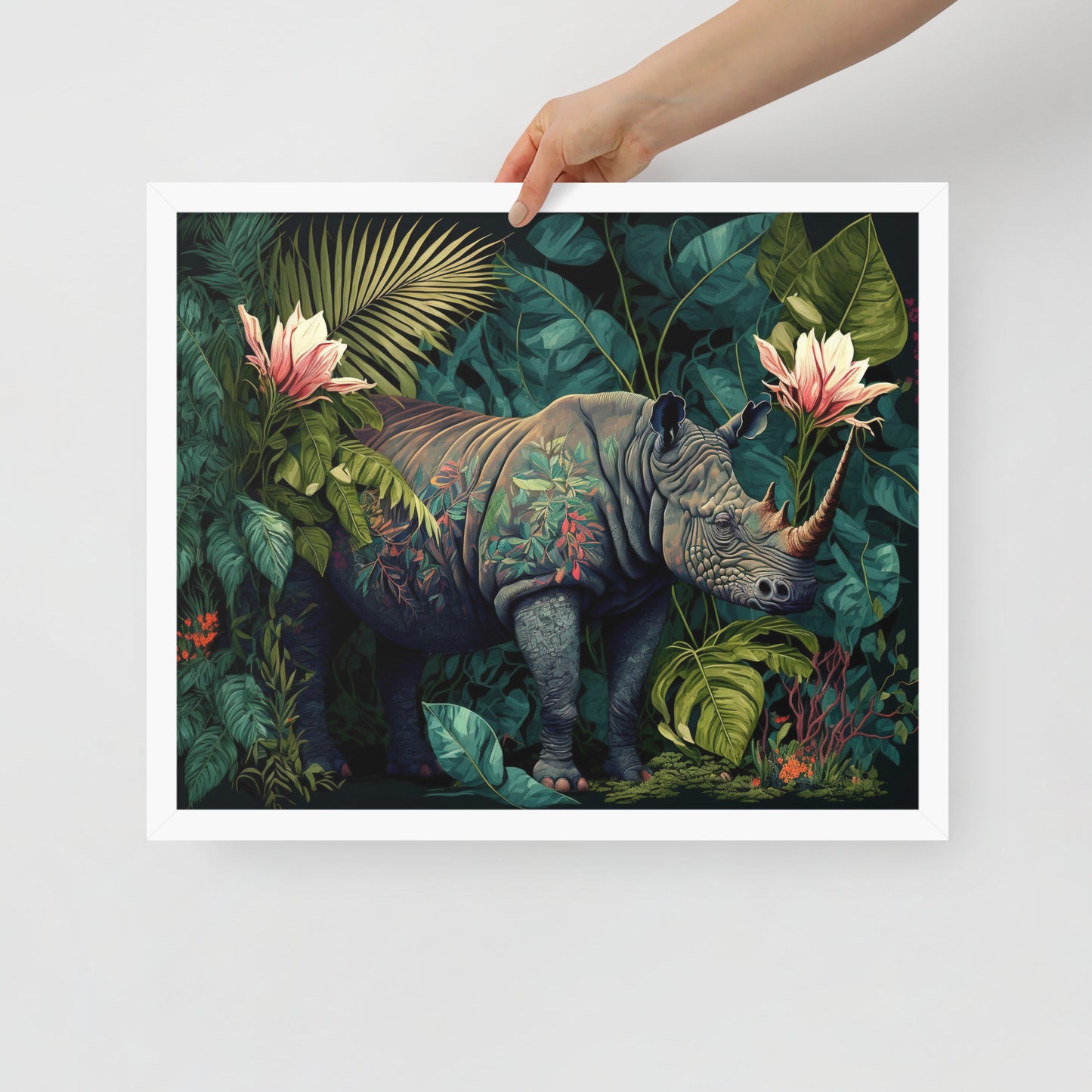 Rino Framed Poster