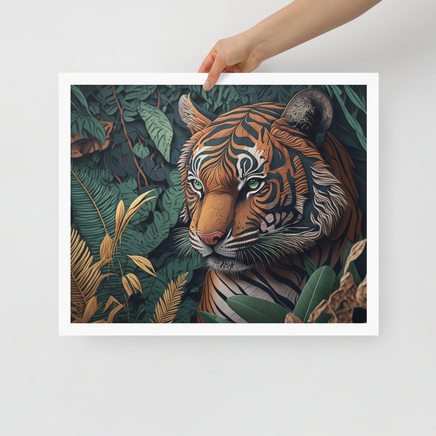 Tiger Framed poster